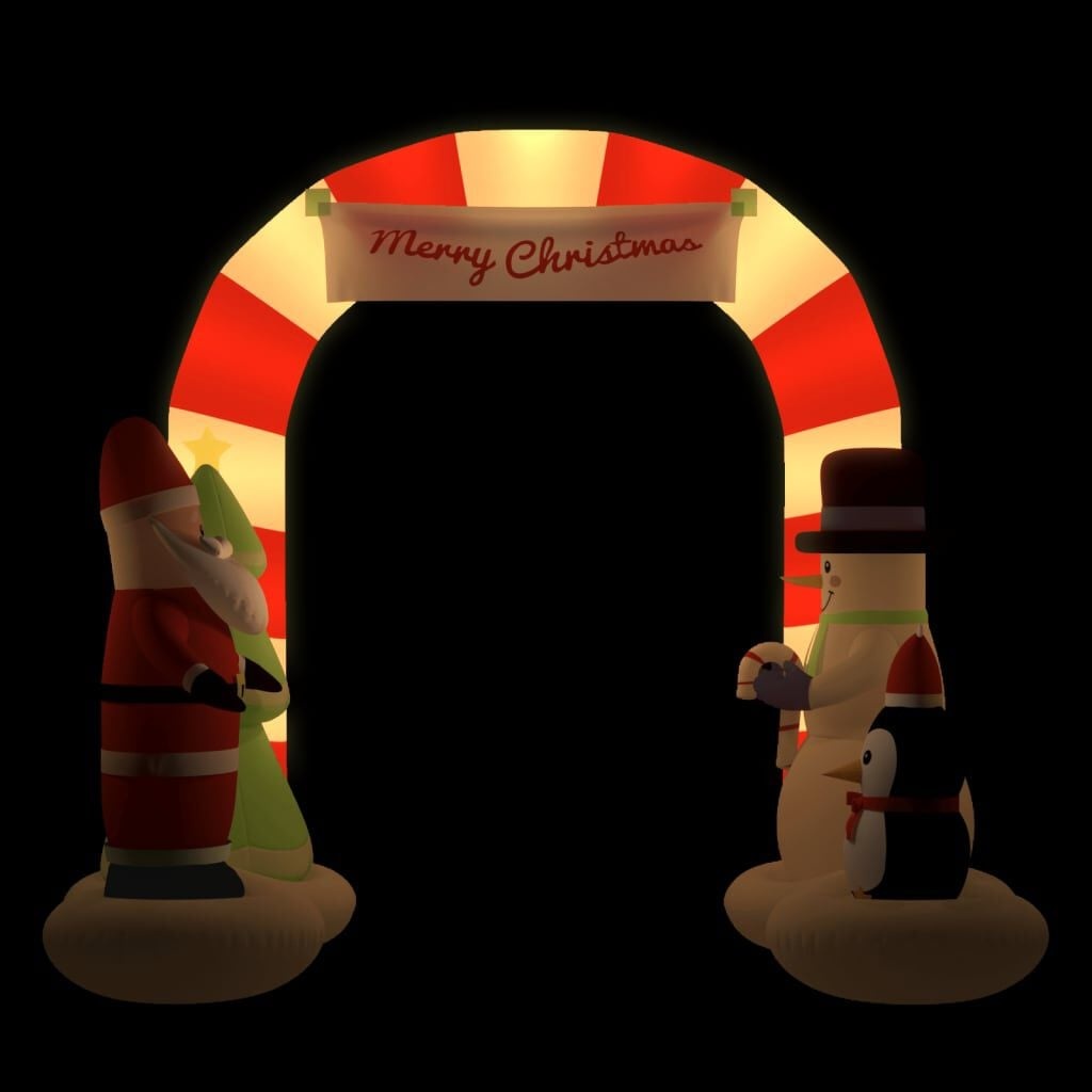 Opblaasbare Kerstboog VidaXL met LED - 260cm - 78% Korting