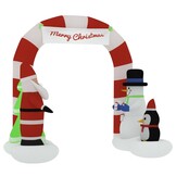Opblaasbare Kerstboog VidaXL met LED - 260cm - 78% Korting