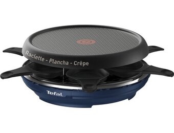 Gourmetset 6 Pers. 3-in-1 Raclette Grill Crêpes met Korting!