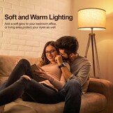 Dimbare Houten Tripod Vloerlamp met Plank & Afstandsbediening - 53% Korting!