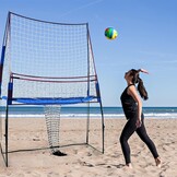 Verstelbaar Volleybal Trainingsnet Blauw - 34% Korting!