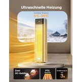 Keramische Ventilatorkachel 2000W met Afstandbediening & Thermostaat - 59% Korting!