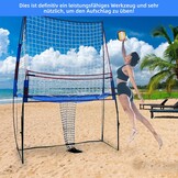 Volleybal Trainingsnet Blauw - 60% Korting - Binnen & Buiten