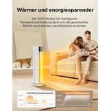 Keramische Ventilatorkachel 2000W met Afstandbediening & Thermostaat - 59% Korting!