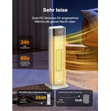Keramische Ventilatorkachel 2000W met Afstandbediening & Thermostaat - 59% Korting!