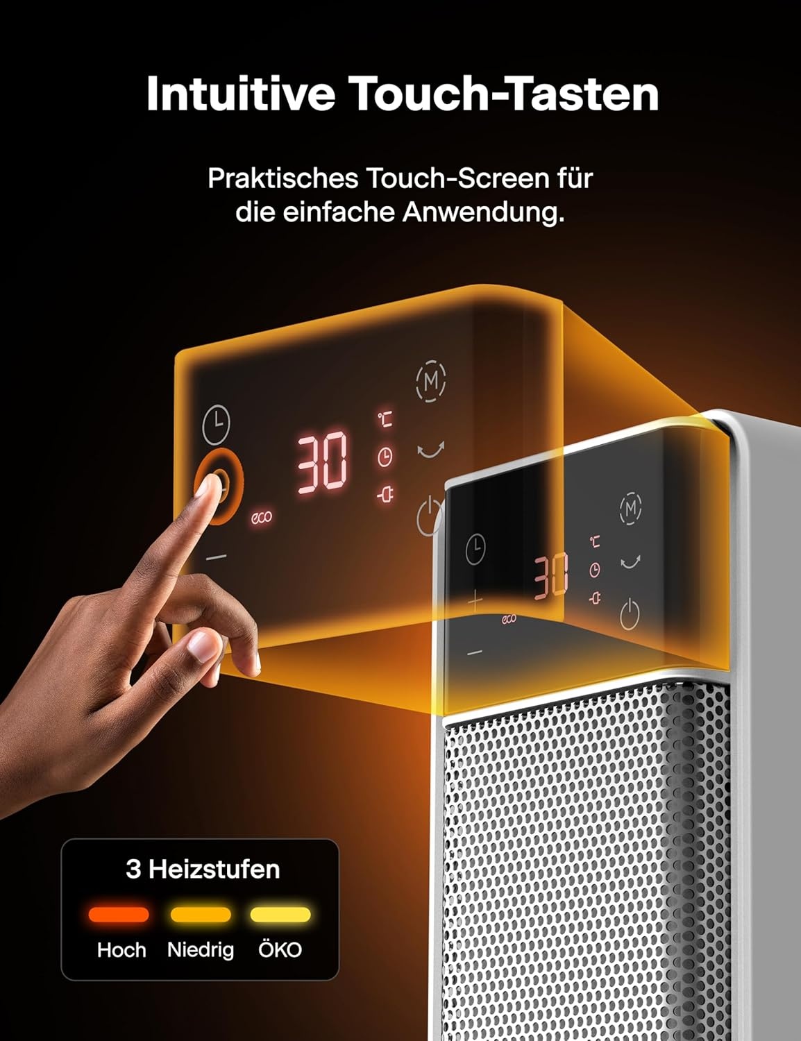 Keramische Kachel 2000W met Afstandsbediening - 34% Korting!