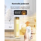 Keramische Ventilatorkachel 2000W met Afstandbediening & Thermostaat - 59% Korting!