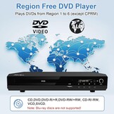 Regiovrije DVD/CD-speler HD met 33% Korting!