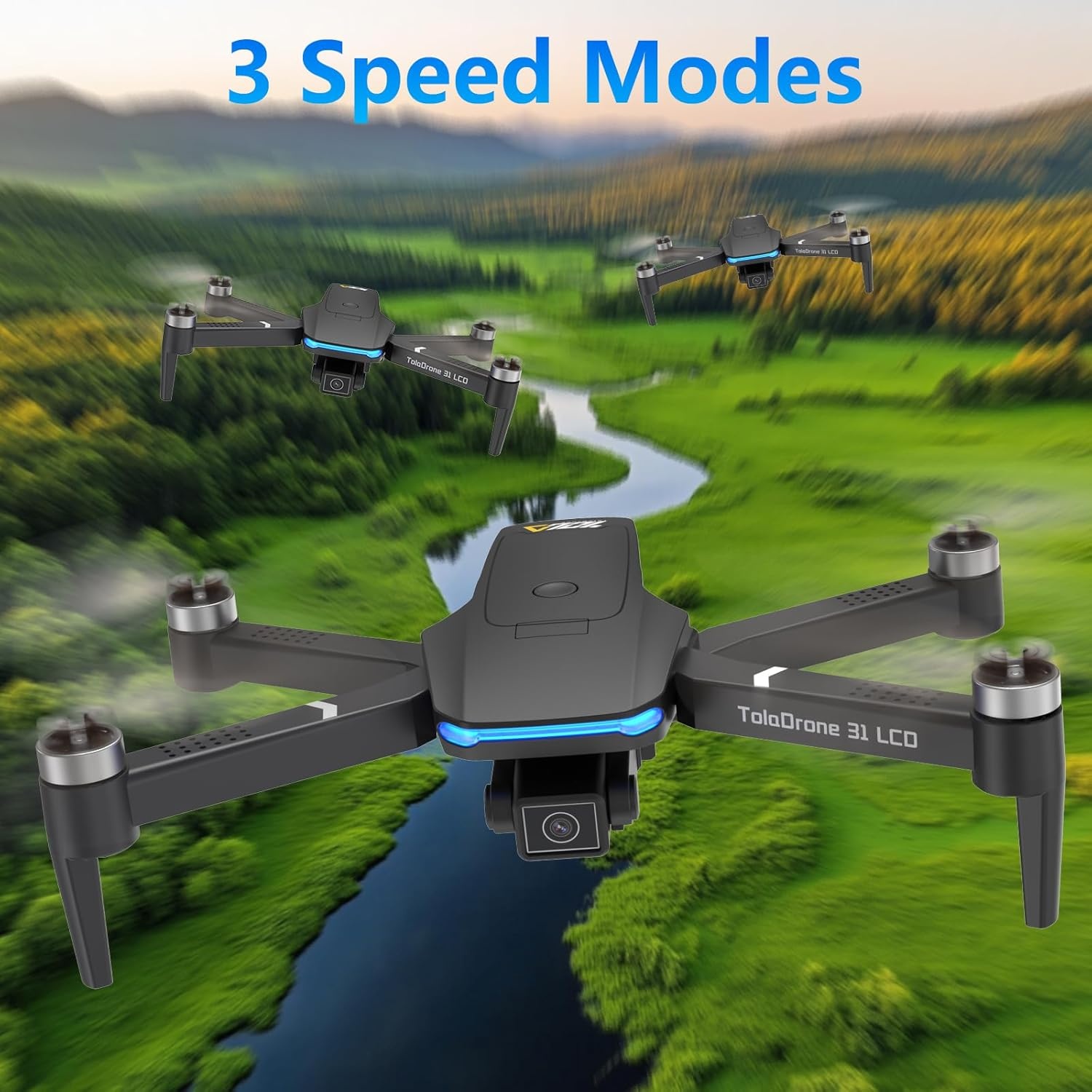 4K Drone met LCD-scherm & 34% Korting