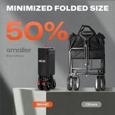 Opvouwbare Bolderkar 150kg | 34% Korting