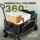 Opvouwbare Bolderkar 150kg | 34% Korting