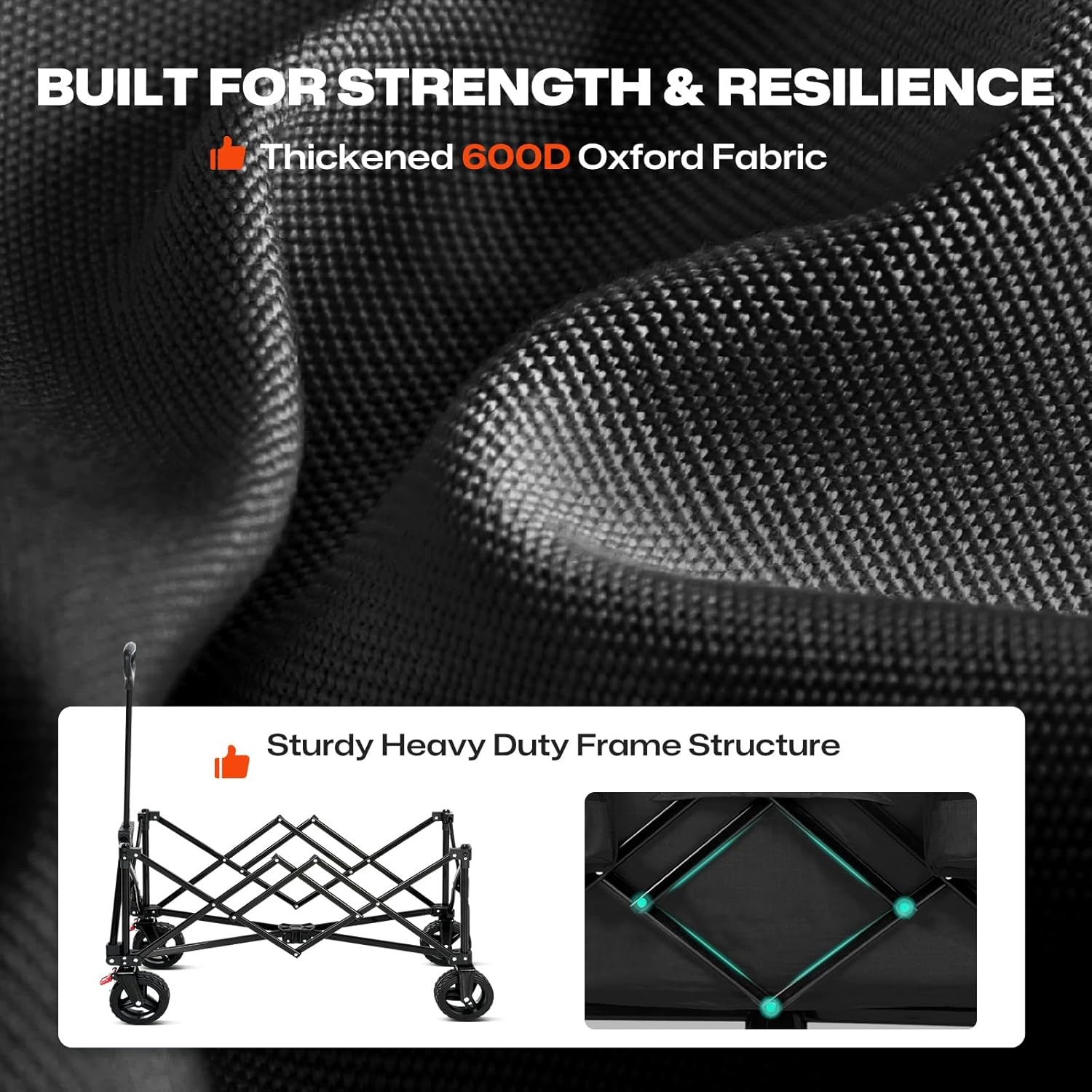 Opvouwbare Bolderkar 150kg | 34% Korting