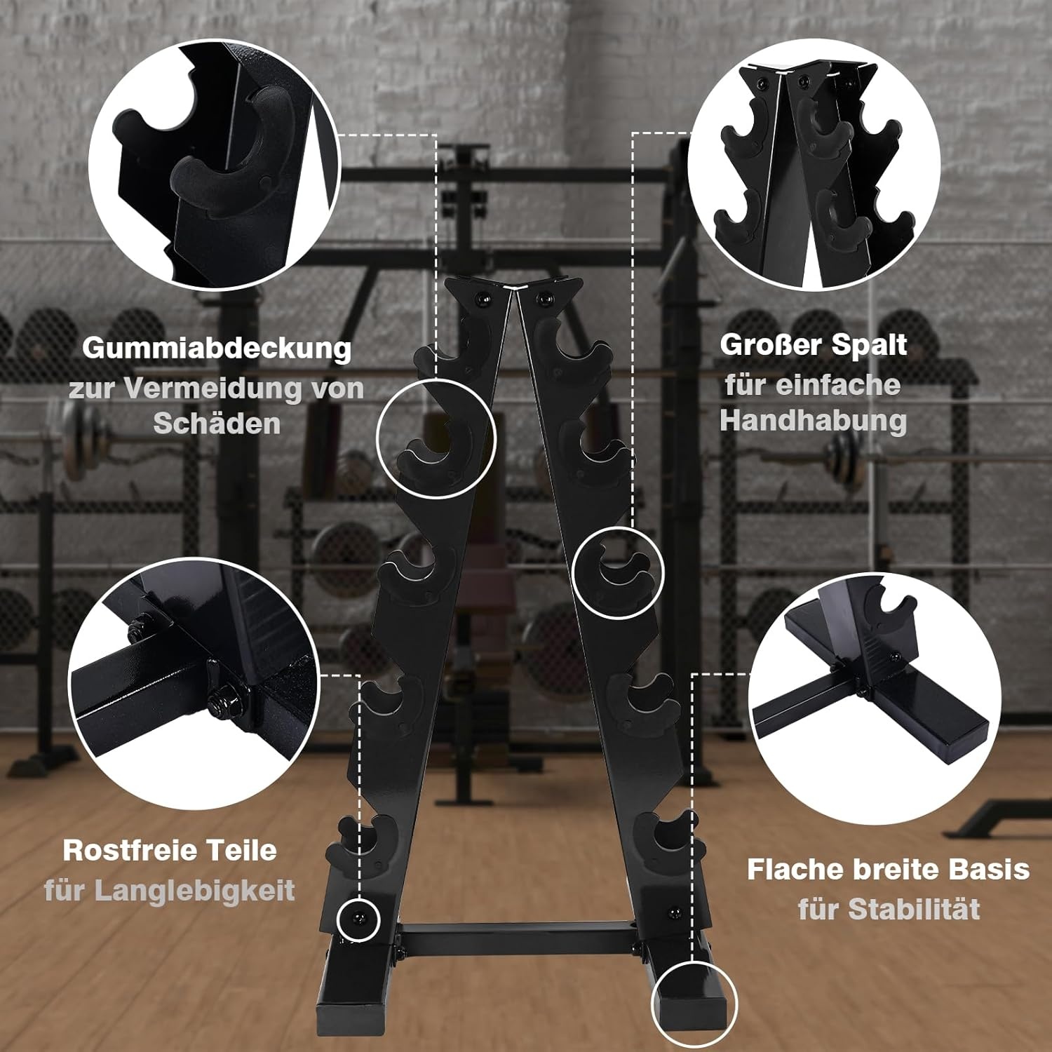 A-frame Halterstandaard 5 Niveaus | 34% Korting