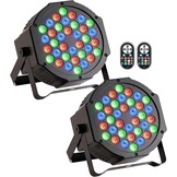 LED Par Podiumlamp Set van 2 - 33% Korting!