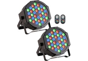 LED Par Podiumlamp | Partylicht Set van 2 | 40% Korting