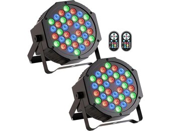 LED Par Podiumlamp Set van 2 - 33% Korting!