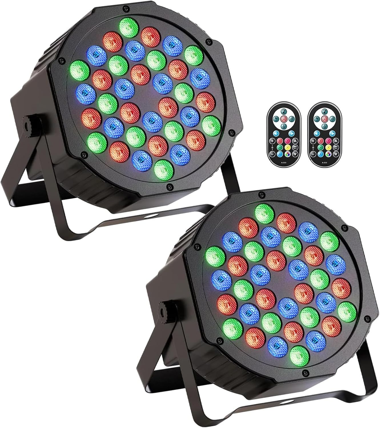LED Par Podiumlamp Set van 2 - 33% Korting!