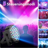LED Par Podiumlamp Set van 2 - 33% Korting!