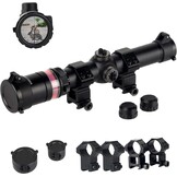 Richtkijker 1.5-6x24mm 35% Korting - Rood Driehoek Kruis