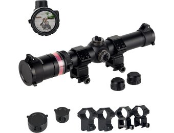 Richtkijker 1.5-6x24mm 35% Korting - Rood Driehoek Kruis