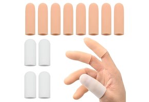 12x Vingerbeschermers Gel - Artritis, Handeczeem, Sport - 29% Korting