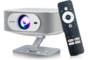 43% Korting: Salange 4K Beamer Native 1080P - Netflix, WiFi 6