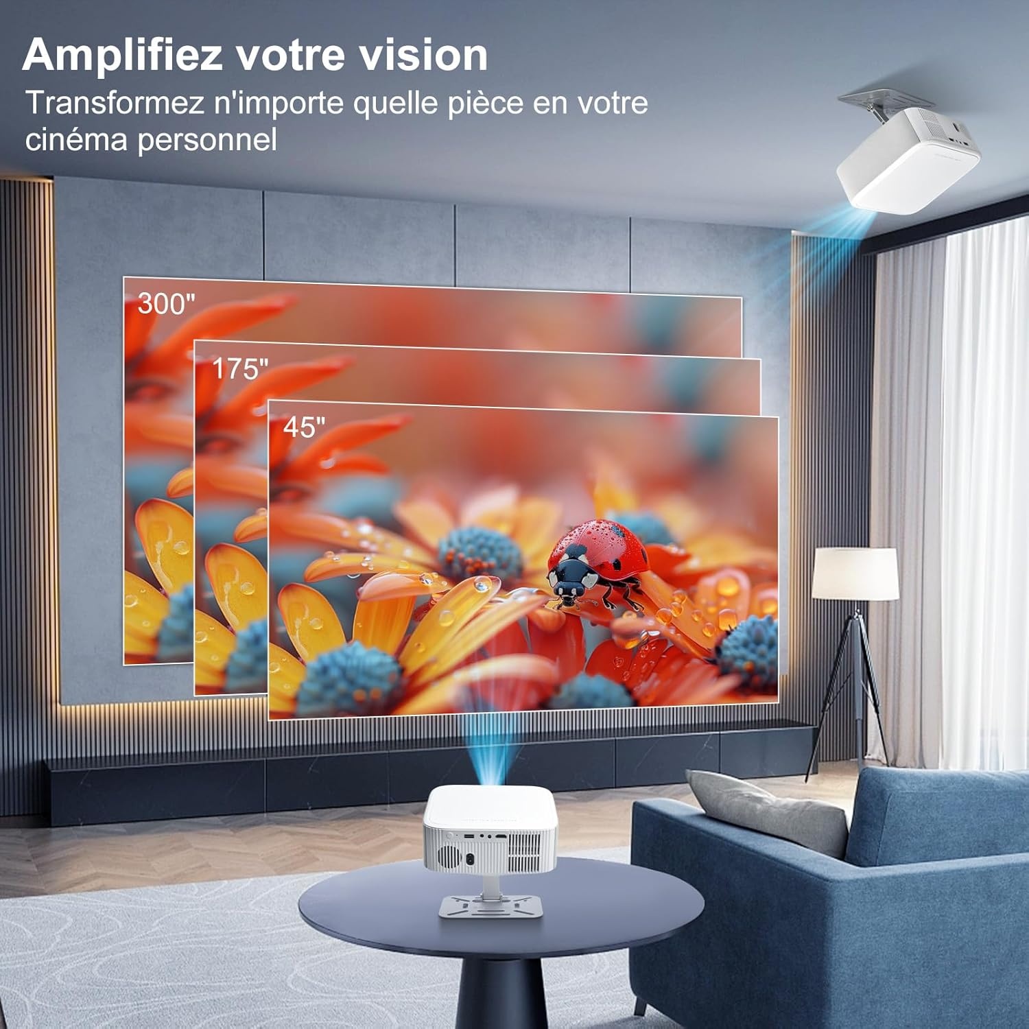 Geretourneerde Beamer 1080P Full HD (30% korting)