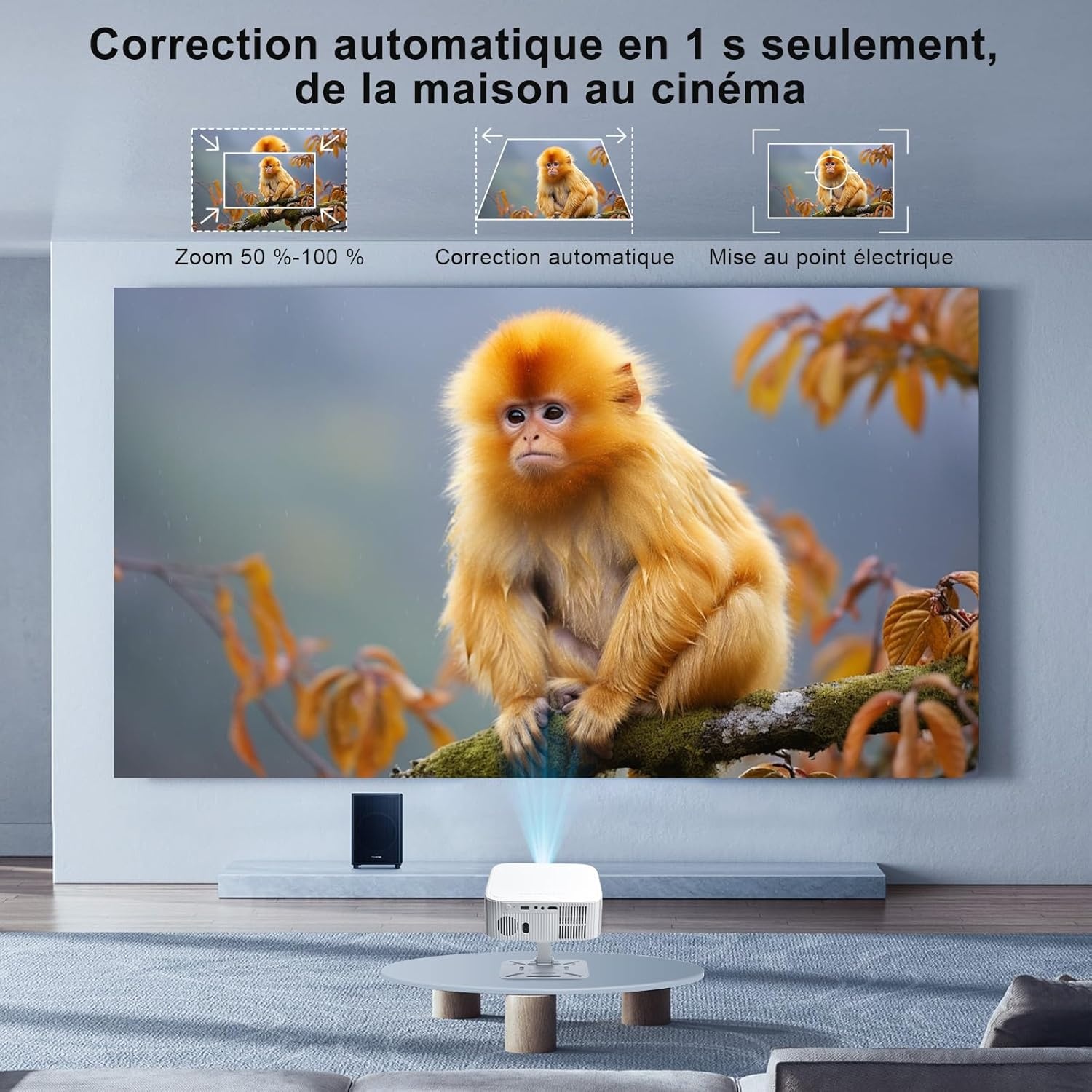 Geretourneerde Beamer 1080P Full HD (30% korting)