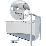 Prism Frame Zwembad Ø366x99cm - 60% Korting!
