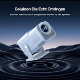 Draagbare Mini Beamer Full HD 1080P - 29% Korting