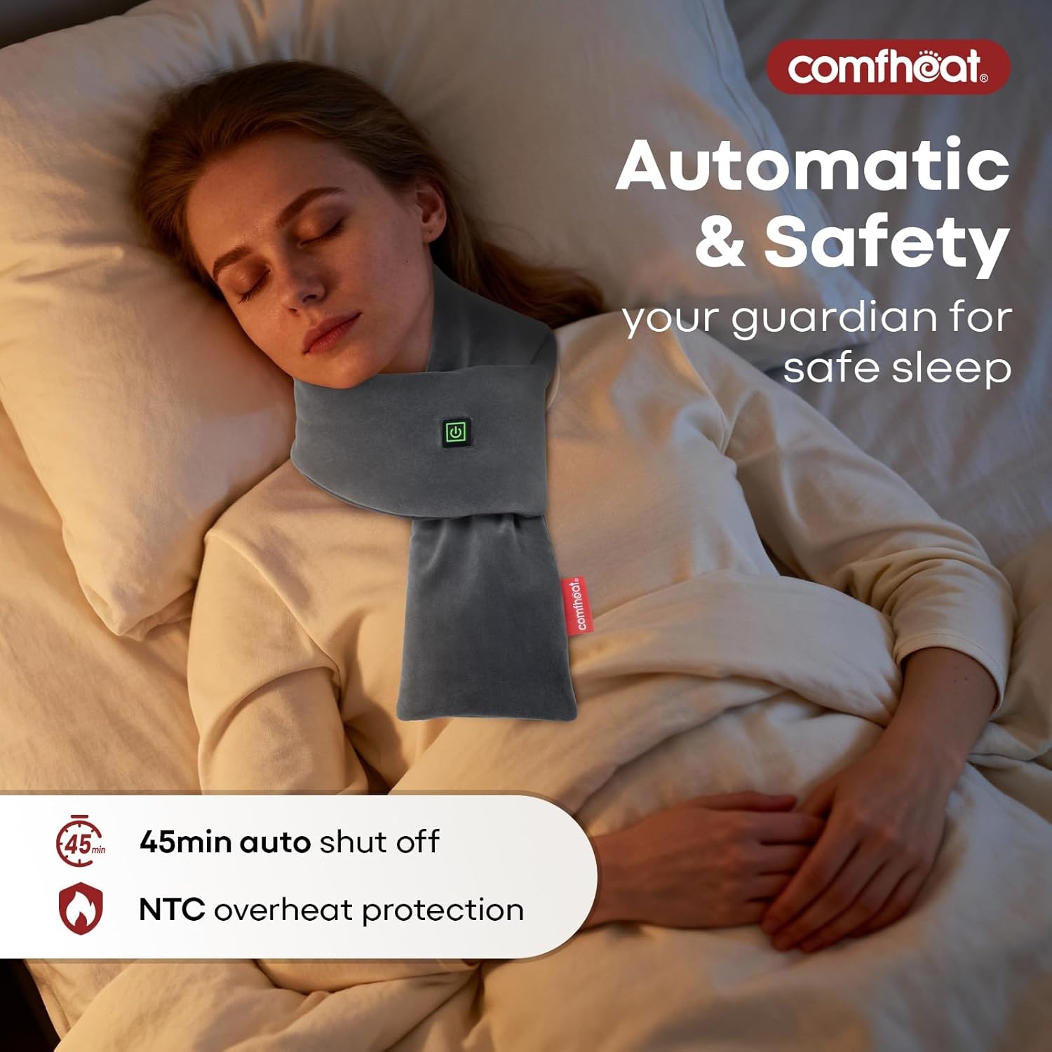 Verwarmde Sjaal met Batterij - 33% Korting!