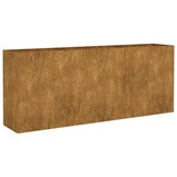 vidaXL Verhoogde Plantenbak 200x40x80 cm Cortenstaal - 55% Korting