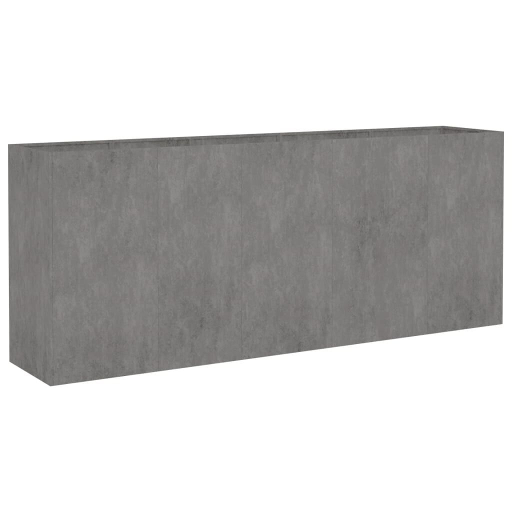vidaXL Verhoogde Plantenbak 200x40x80 cm Cortenstaal - 55% Korting