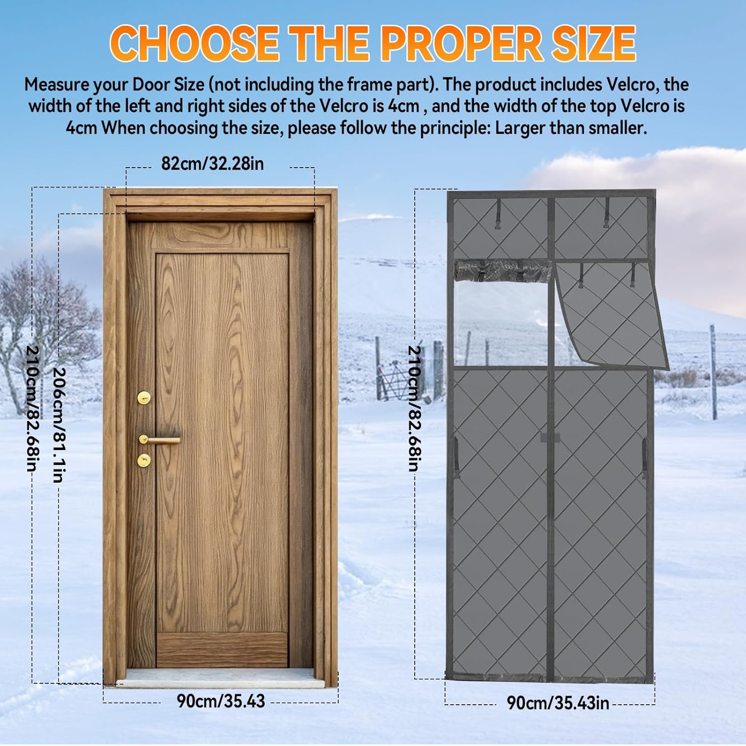 Magnetisch Deurgordijn 90x210 cm - 28% Korting!