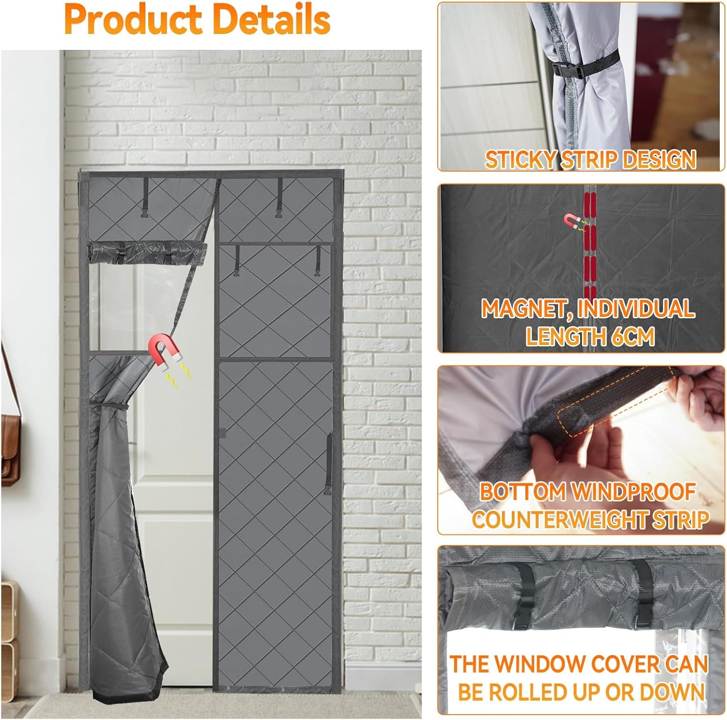 Magnetisch Deurgordijn 90x210 cm - 28% Korting!