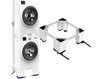 Wasmachinebasis Verrijdbaar & Verstelbaar - 34% Korting!