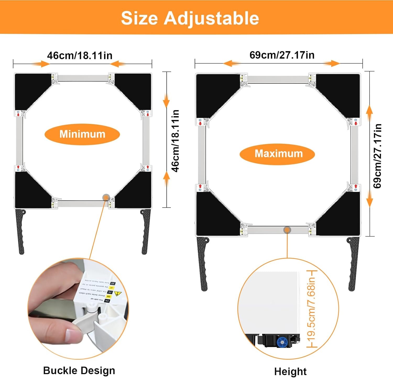Wasmachinebasis Verrijdbaar & Verstelbaar - 34% Korting!