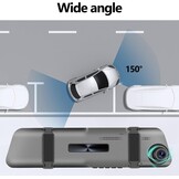 Dashcam Achteruitkijkspiegel met Achteruitrijcamera - 34% Korting!
