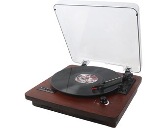 Retro Platenspeler met Bluetooth & USB Opname | 34% Korting
