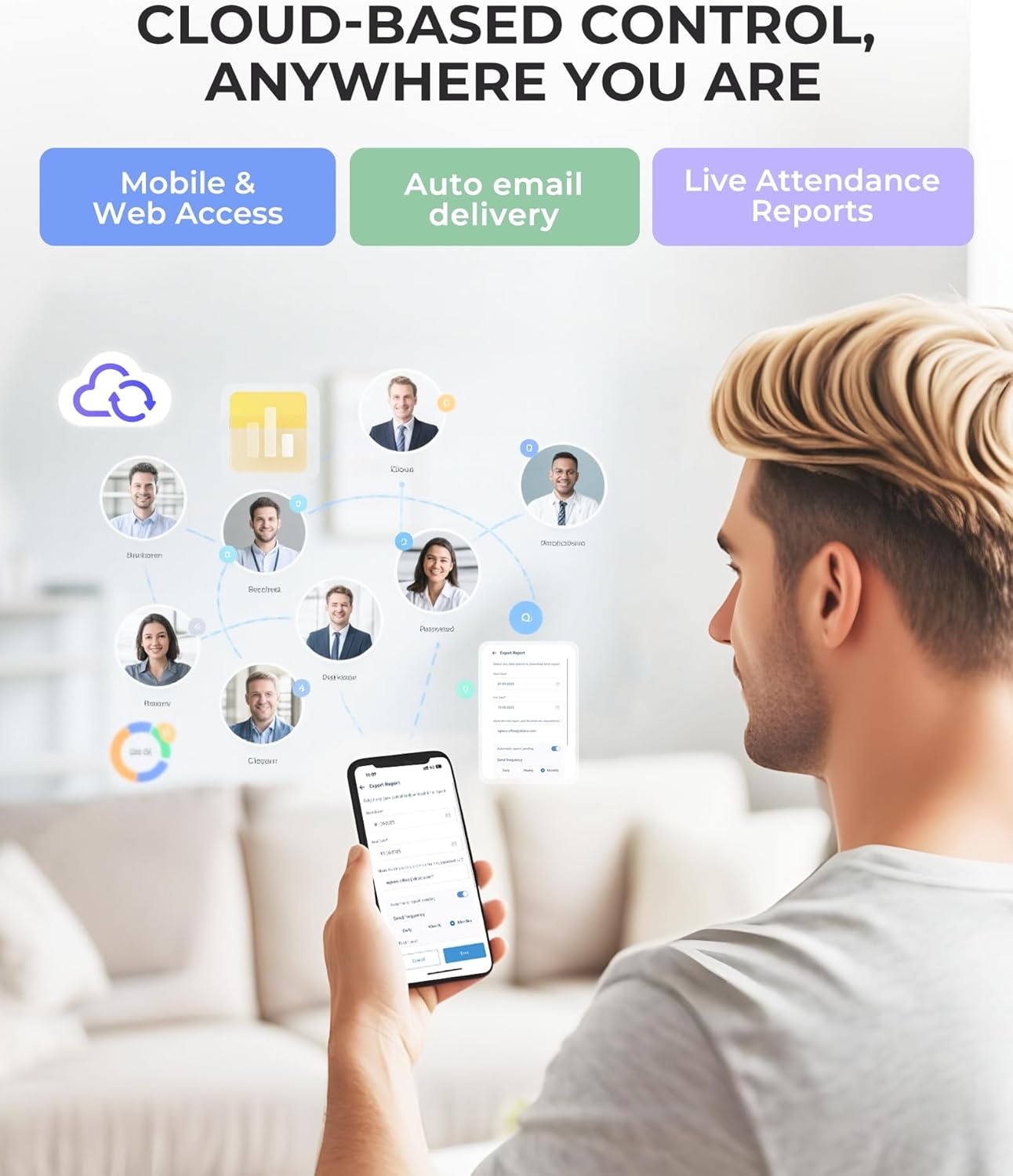 NGTeco TC4 Tijdregistratie Horloge - 34% Korting!