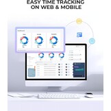 NGTeco TC4 Tijdregistratie Horloge - 34% Korting!