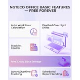 NGTeco TC4 Tijdregistratie Horloge - 34% Korting!