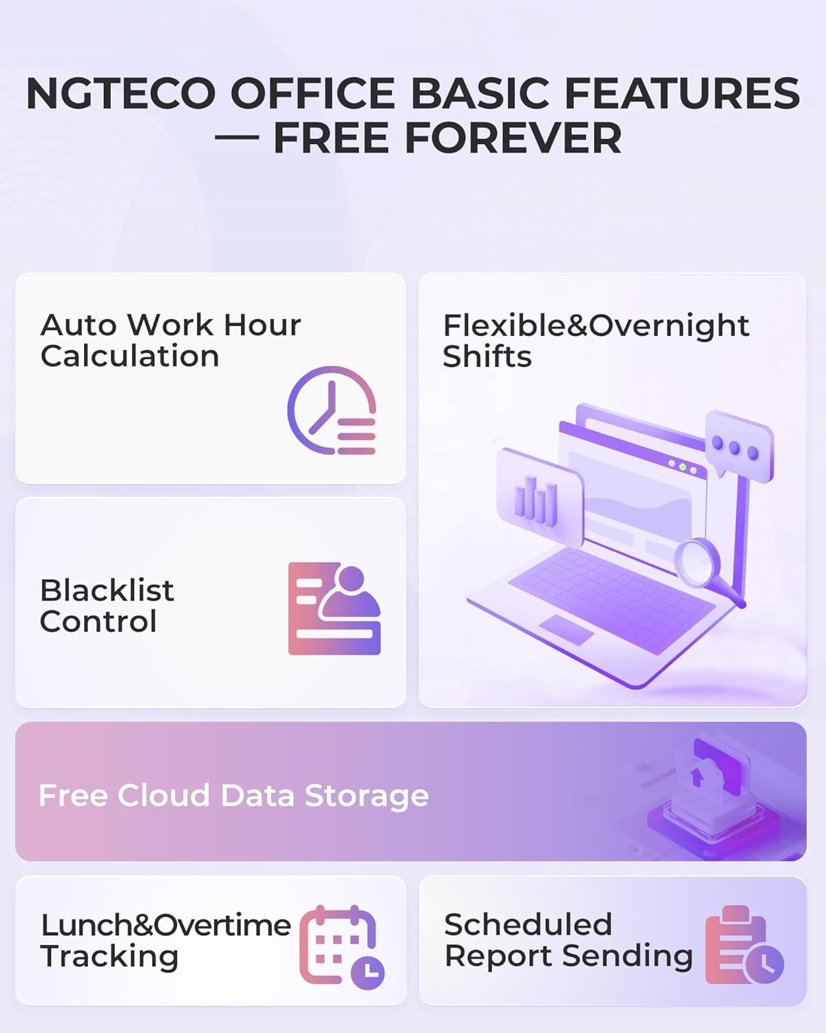 NGTeco TC4 Tijdregistratie Horloge - 34% Korting!