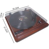 Retro Platenspeler met Bluetooth & USB Opname | 34% Korting