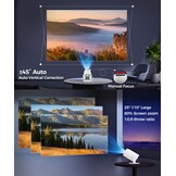 Draagbare Beamer 1080P Full HD - 200" Scherm - 29% Korting