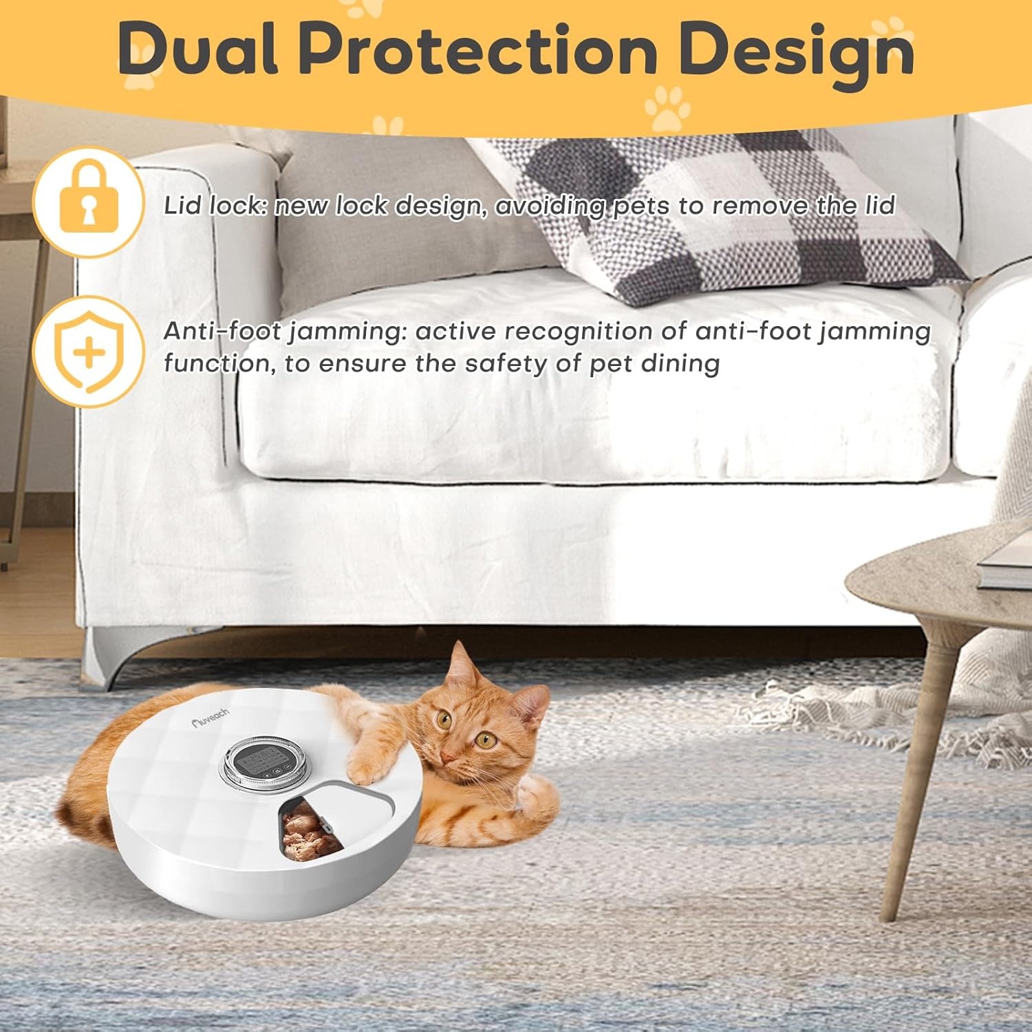 Geretourneerde Kattenvoederautomaat - 6 Maaltijden met Koelaccu's - 34% Korting