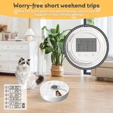 Geretourneerde Kattenvoederautomaat - 6 Maaltijden met Koelaccu's - 34% Korting