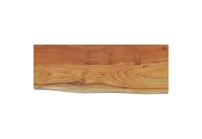 vidaXL Acaciahout Wandschap Natuurlijke Rand 80cm - 36% Korting!