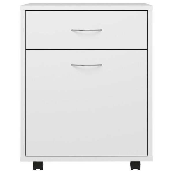 VidaXL Rolkast Wit - 45x38x54 cm (53% Korting!)