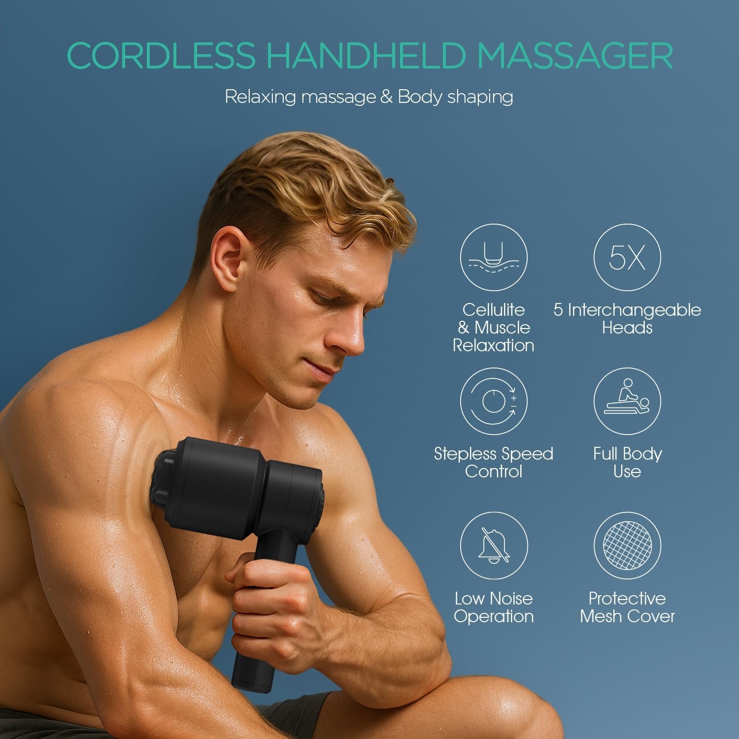 VOYOR-HEALTH Cellulitis Massager CM410 (Zwart)